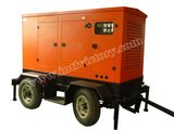 30kVA~150kVA Trailer-Mounted Genset Powered by Perkins Engine