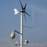 Small Wind Turbine Generators, 400W Small Wind Solar Hybrid CCTV Monitoring System (MINI 400W)