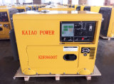 AC Single Phase 60Hz/6kw Key Start Silent Diesel Generator with Digital Panel Board for Hotel and Shop Use