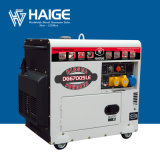 5kw Small Silent Diesel Generator with 30L Fuel Tank (DG6700SLE)