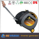 3000W Digital Portable Inverter Generator with Wheels and Handle