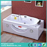 Top Quality Pure White Solid Surface Massage Tub (TLP-634-G)