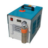 High Electrolysis Efficiency Oxyhydrogen Generator for Welding
