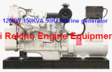 Cummins 150kVA 120kw 50Hz Marine Generator for Boat (6CTA8.3-GM155/MP-H-120-4)