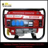 Genour Power 8500W Gasoline Generator, Sk8500 Gasoline Generator 168f-1, Three Phase 220V Generator