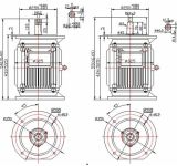800W 60rpm Low Speed Vertical Permanent Magnet Generator
