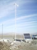 500W12V Horizontal Wind Turbine Generator with Solar Panel Hybrid off-Grid System