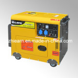 Air-Cooled Silent Type Diesel Generator Single Phase (DG4500SE)
