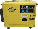 6kVA Silent Type Air-Cooled Diesel Generator (KDE8600T)