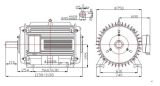 150kw-280kw 375rpm 50Hz Horizontal Permanent Magnet Generator