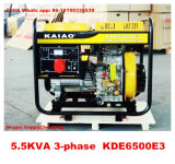 5kw Air Cooled Portable Generator for Home Use 100% Cooper