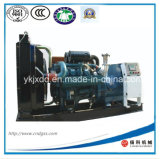 50Hz Doosan 480kw/ 600kVA Open Type Water-Cooled Diesel Generator
