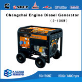 Changchai Enginefixed Installed Diesel Generator 5kVA Diesel Consumption