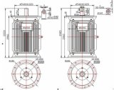 150kw 60rpm Low Speed Vertical Permanent Magnet Generator