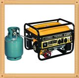 220volt Taizhou 4000W Silent Cheap LPG and Gasoline Generator