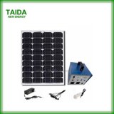 Universal Solar Power System for Village Home Electricity Appliance