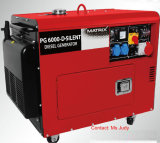 Bn5800dse-3 Silent Air-Cooled Diesel Generators Three Phase 5kw