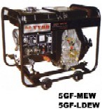 Air Cooled Single Cylinder Engine Powerful Diesel Welder Generator (5GF-MEW)