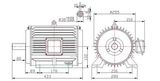 4kw 500rpm Horizontal Permanent Magnet Wind Turbine Generator