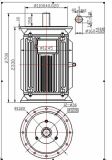 700kw 100rpm Low Speed Vertical Permanent Magnet Generator