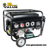 Portable China 2kw 2.5kw 3kw 4kw 5kw 6kw 3 Phase Generator for Sale with Tire Kit