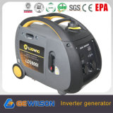 3000W 4 Stroke Ohc Digital Portable Inverter Generator with Wheels and Handle