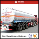Aluminum Alloy Fuel Tank Truck for Delivering Oil