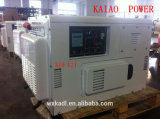AC Single Phase 50/60Hz/8kw Silent Deisel Generator with Digital Panel Board for Shop and Office Use (KDE12T)
