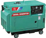 3GF-LDE Air Cooled Low Noise Diesel Generator