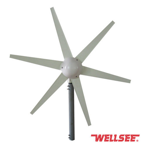 Wellsee Wind Turbine (6 leaves Wind Turbine/ A horizontal axis wind turbine) Ws-Wt 200W