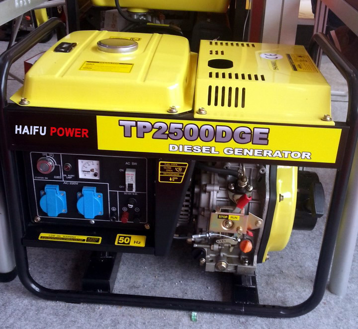 2kw (2kVA) Generator/Diesel Generator