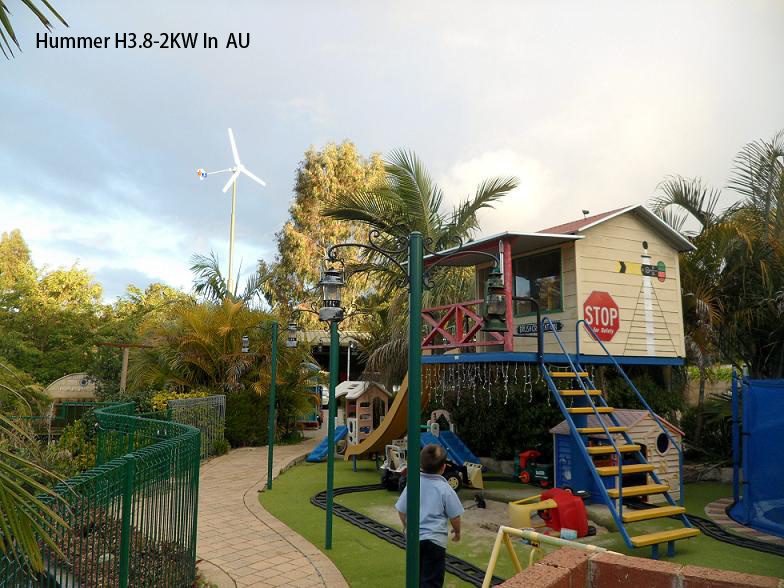 Horizontal Axis Permanent Magent Wind Turbine Generator 2000W