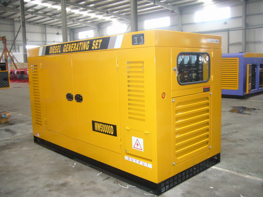 50kw Silent Type Diesel Generator Set