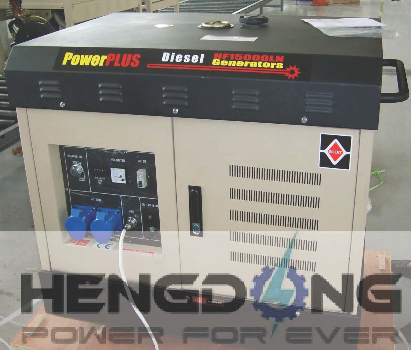 10kw Diesel Generator (Silent Type, Air Cool) 