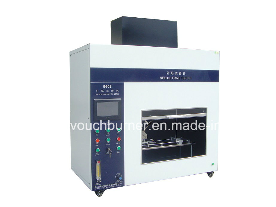 Needle Flame Tester with Combustion Machine of Standard IEC60695