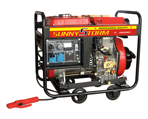 186fa, 5kw Welding /180A Welding Diesel Welding Generator