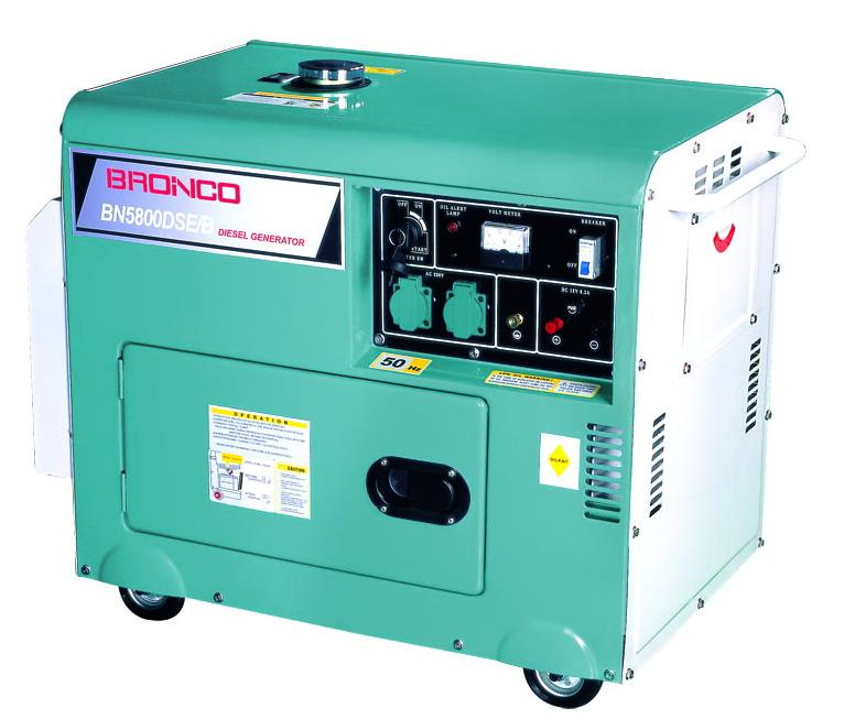 Silent Diesel Generators (BN5800DSE/B)