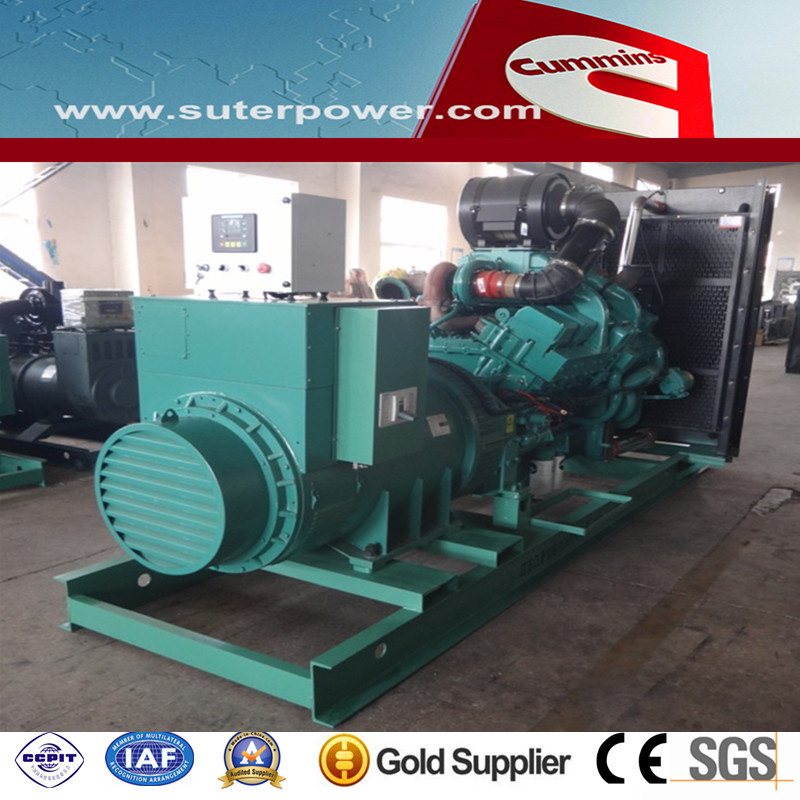 CE Approved 1100kVA/880kw Cummins Electric Power Diesel Generator