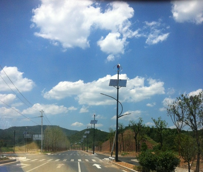 Noiseless Wind Generators 400W for Street Light (200W-5kw)