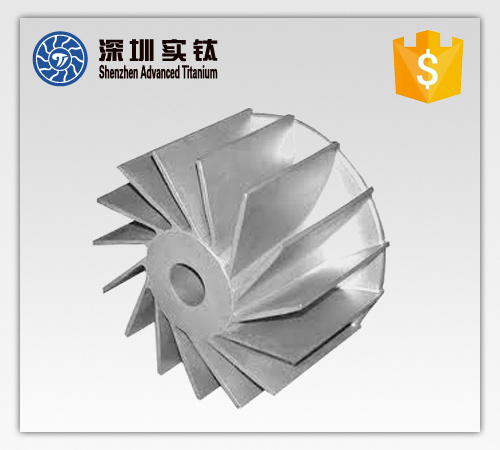 Investment Casting Titanium Turbine