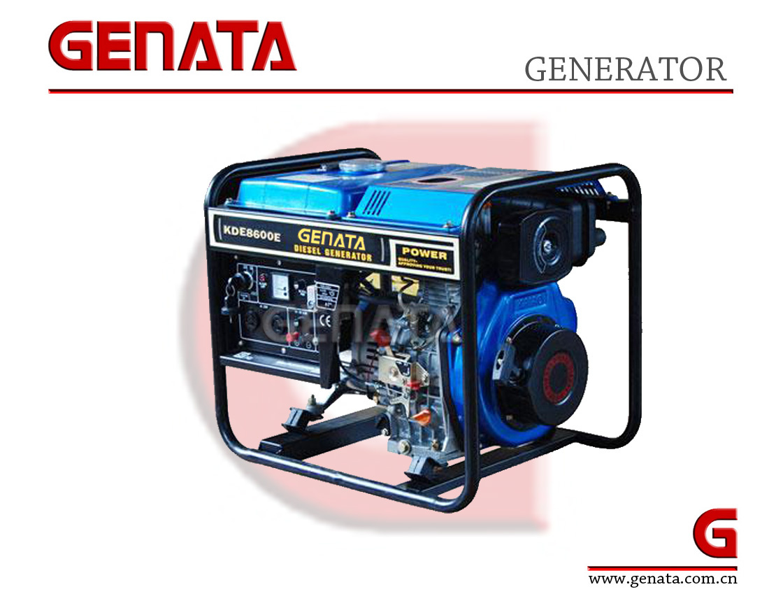 6.5kw Diesel Generator Portable Generator Made in China (GRDE8600E)