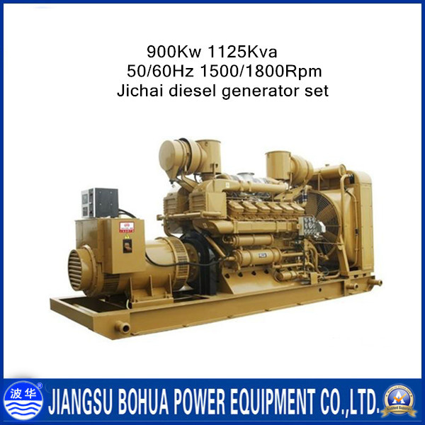 World Famous Brand 1125kVA Jichai Diesel Engine Industry Generator