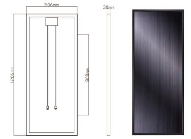 CIGSSe Thin Film Solar Panel