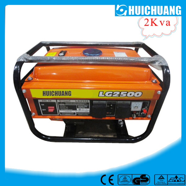 Hh2500 4 Stroke 2kw Gasoline Generator 5.5HP