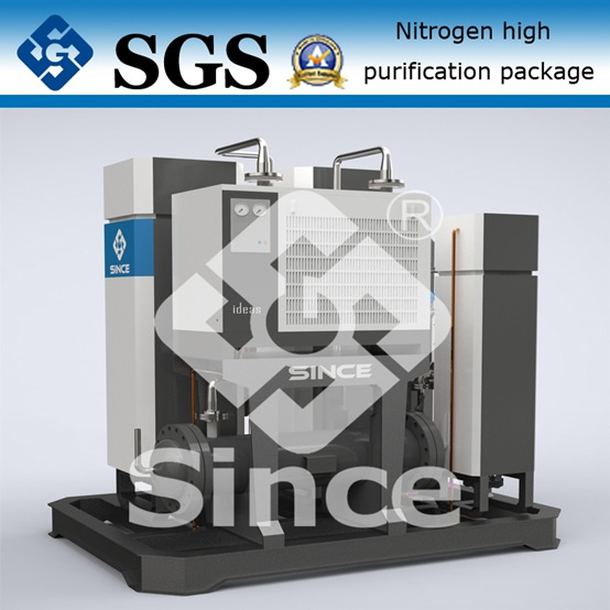 Purifying Nitrogen Generator by Carbon