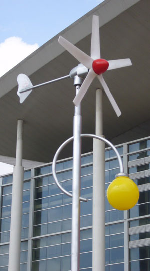 200w Wind Generator Garden Light