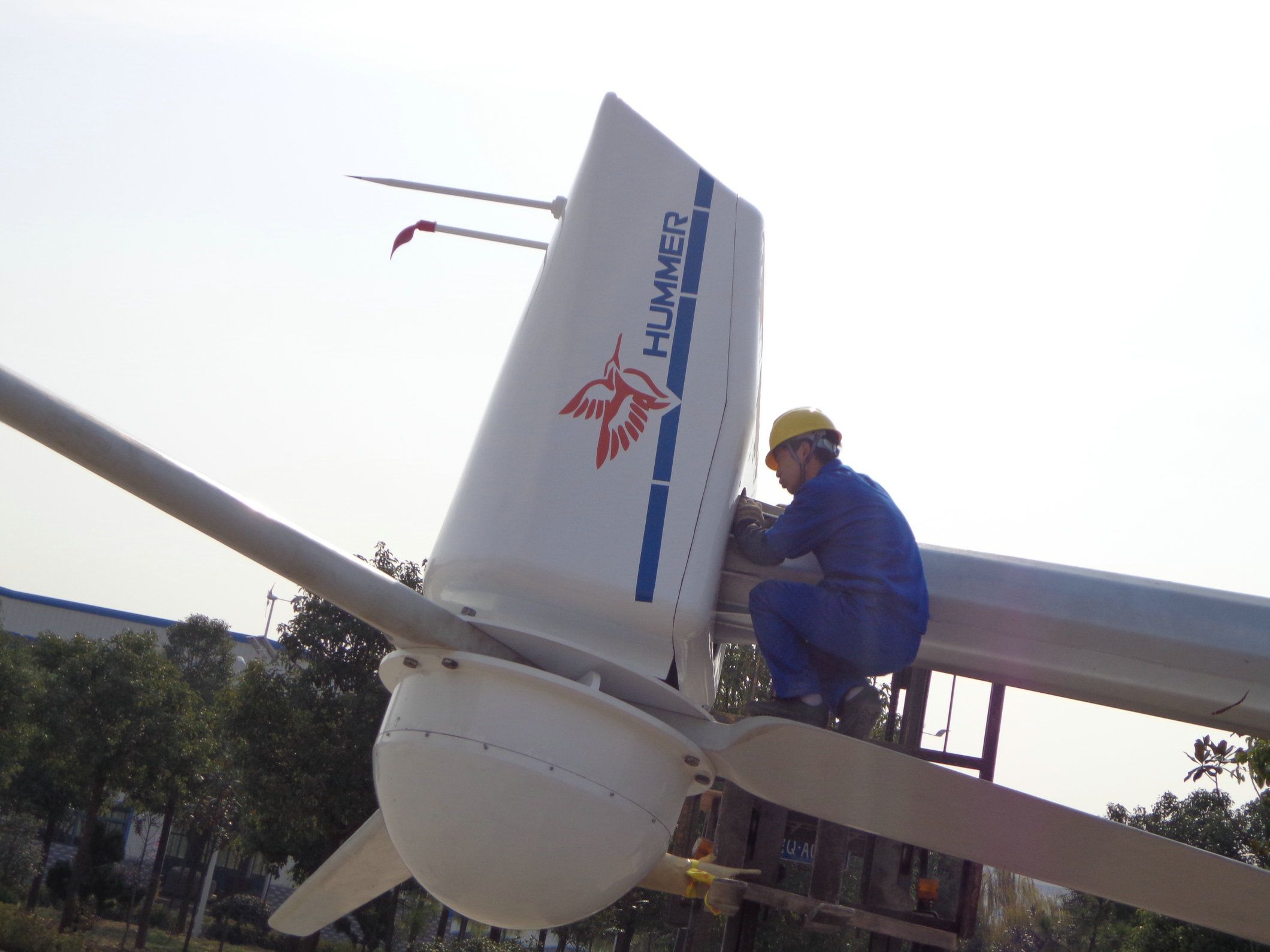 China 50kw Low Rpm Pernanent Magnet Wind Turbine Generator