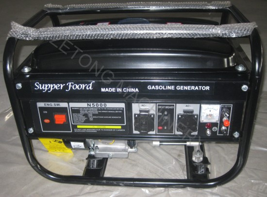 5.0kw Power Garden Use Gasoline Generator AVR