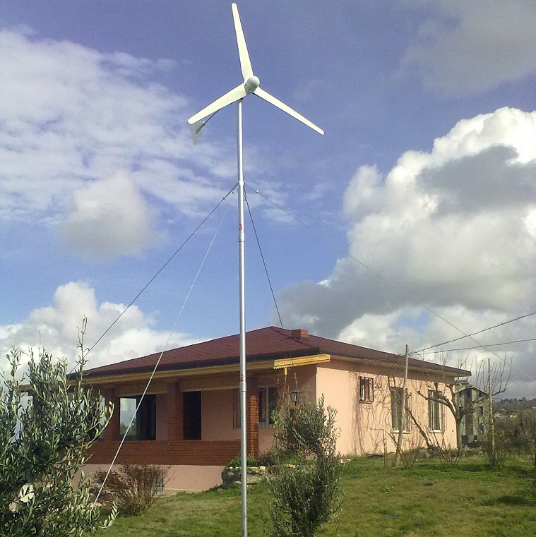 off Grid Wind Turbine Generator System 500W