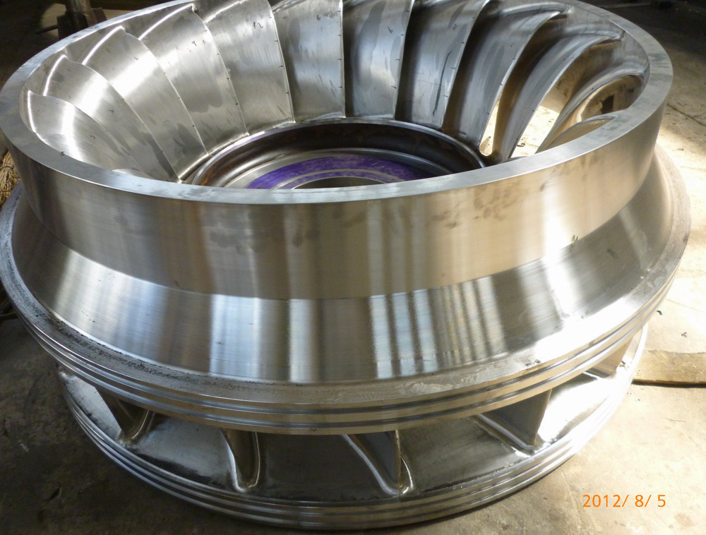Water Turbine Spare Parts / Hydro Power Plant Rehabilitant